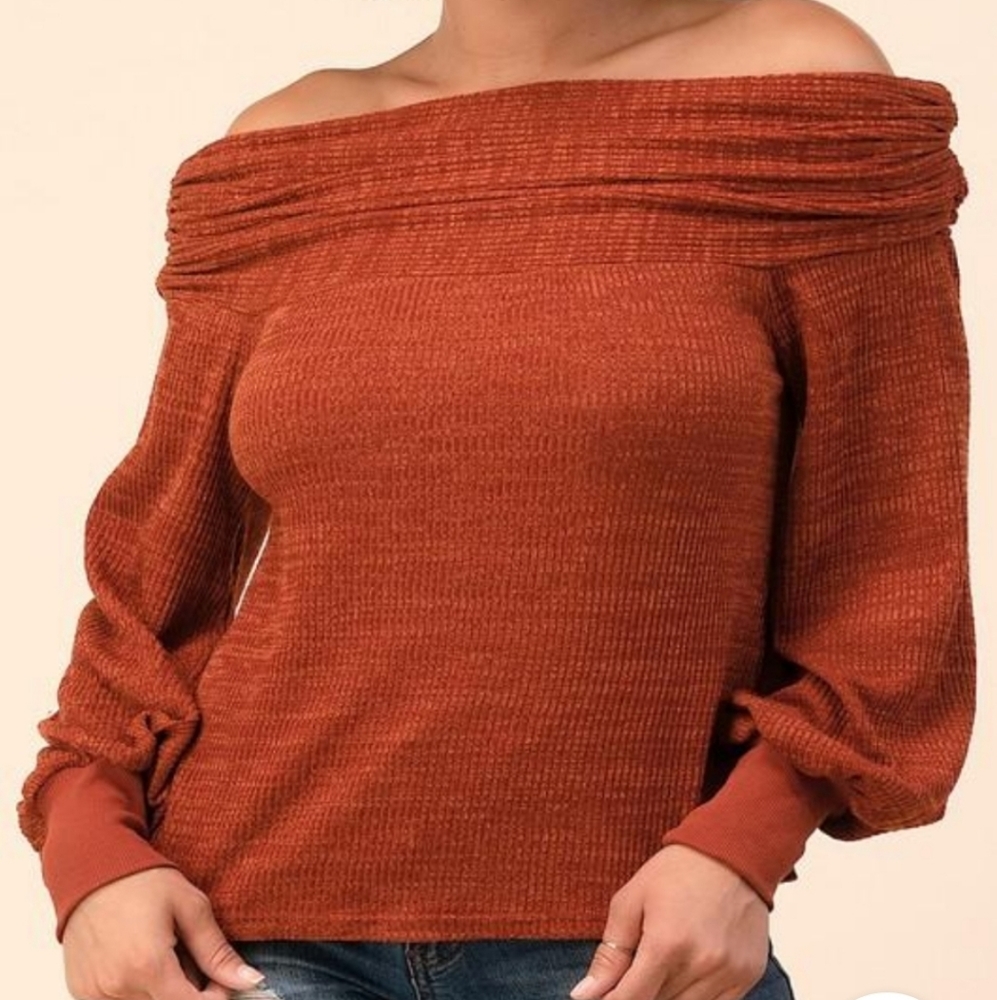 Off the shoulder top